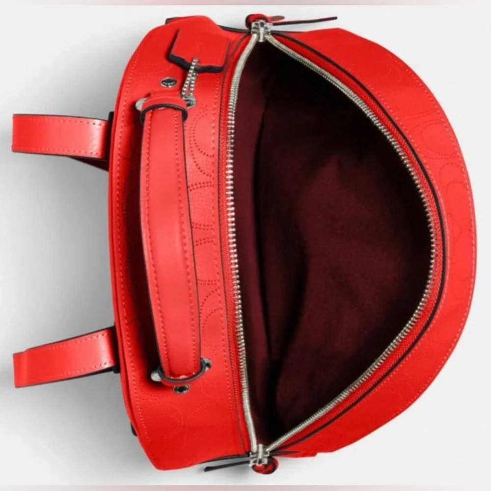 Coach Red Backpack - Picture 3 of 4